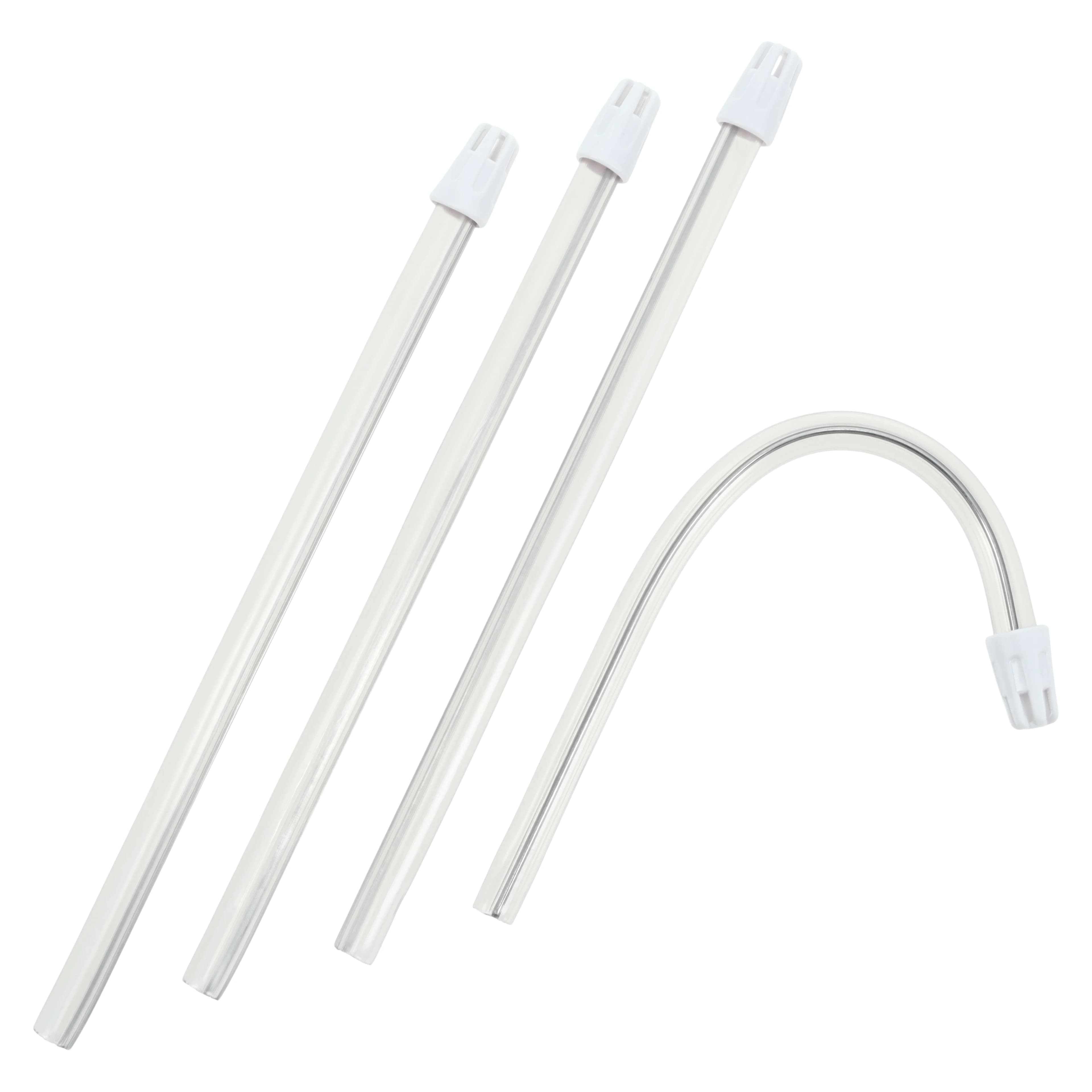 SafeBasics Flexible Saliva Ejectors, 6", Latex-Free, Clear/White Tip, 105/Pk, 701 - SafeBasics Flexible Saliva Ejectors, 6", Latex-Free, Clear/White, 105/Pk, 701 - Image 1