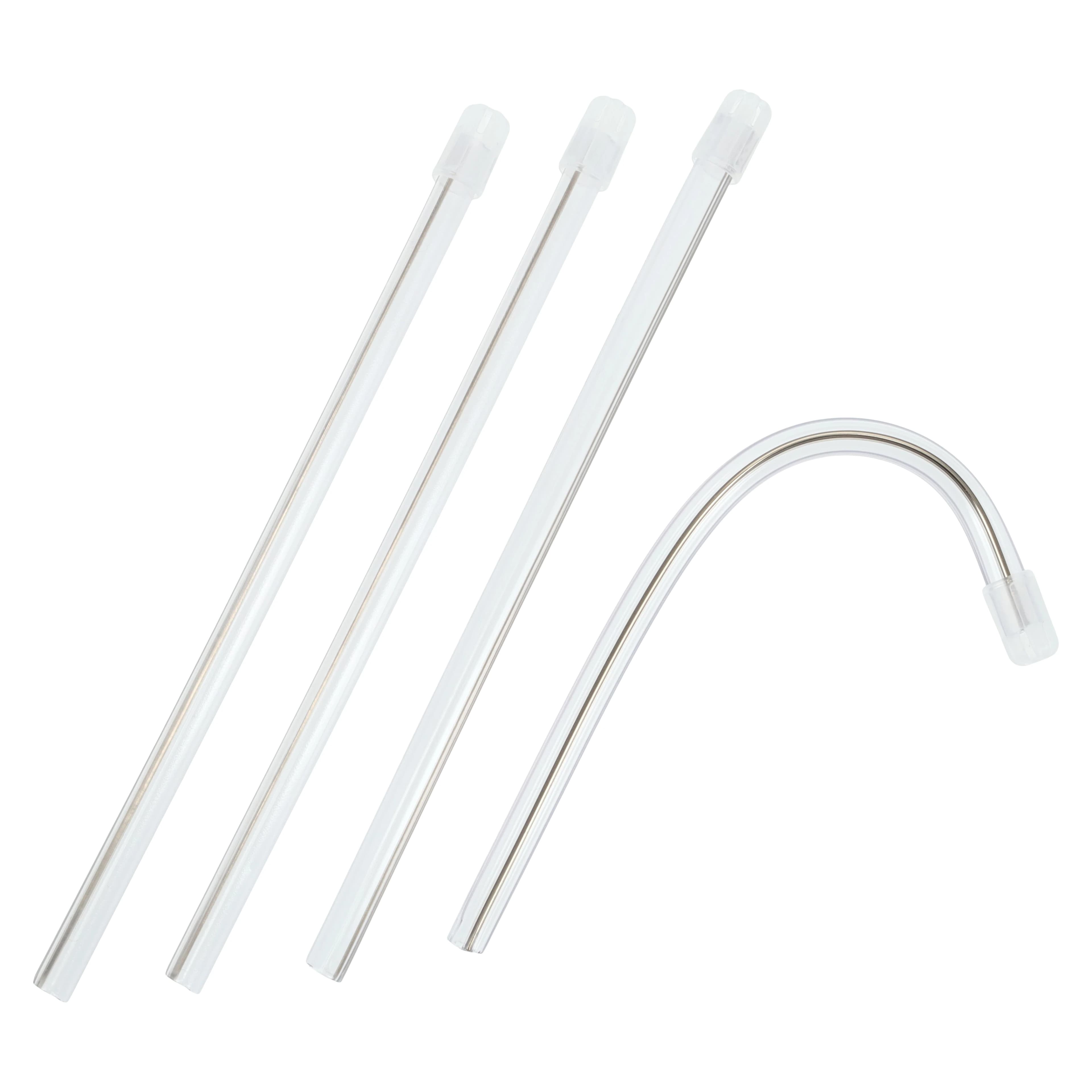 Flexo Disposable Saliva Ejectors, Plastic, Clear with Clear Removable Tips, 100/Pk, 1662214 - Flexo Disposable Saliva Ejectors, Plastic, Removable Tips, Clear, 100/Pk, 1662214 - Image 1