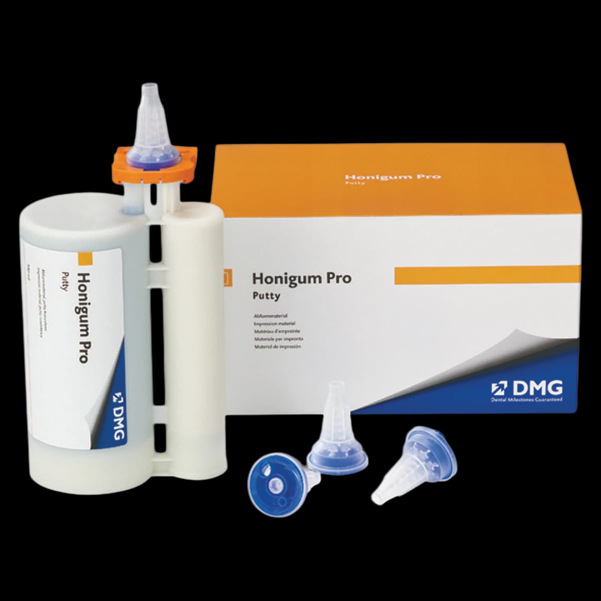 Honigum Pro MixStar Putty VPS Impression Material, 380 mL Cartridge with 10 MixStar Mixing Tips, 989374 - Honigum Pro MixStar Putty 380ml - Image 1