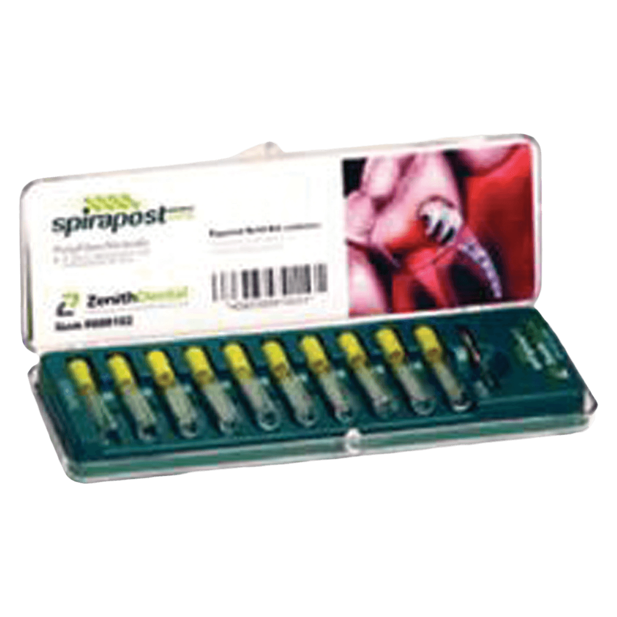 Spirapost PFS Self-Adapting Parallel Refill Kit, 10 Parallel Posts + 1 #5 Gates Glidden, 888101 - SpiraPost PFS Parallel Refill (10) - Image 1