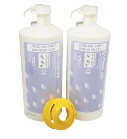 EXA'lence VPES Impression Material, Monophase Regular Set, 370 ml Cartridge Refill, 2/Pk, 1707AA - Exa'Lence 370Ml Regular Monophase Refill - Image 1