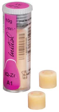GC Initial IQ Effect Ingot Zircon, Shade C2, 5 g, 4/Pkg - Initial IQ/Effect Ingot C2-Zr 4x5g - Image 1