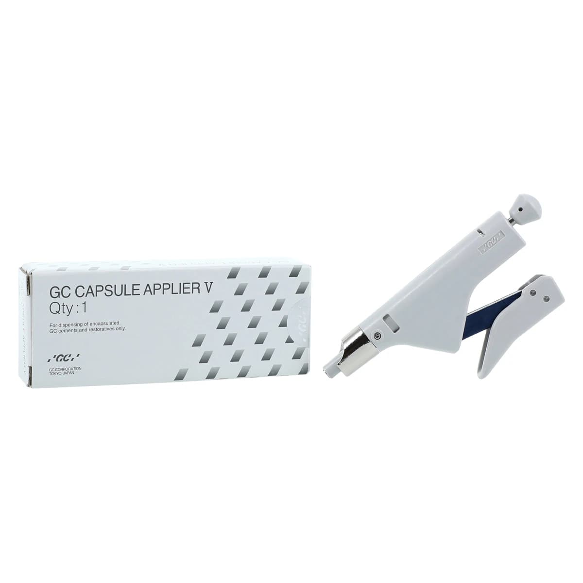 GC Capsule Applier V, Ergonomic Dental Capsule Dispenser for GC Cements and Restoratives, 013764 - GC Capsule Applier V - Image 1
