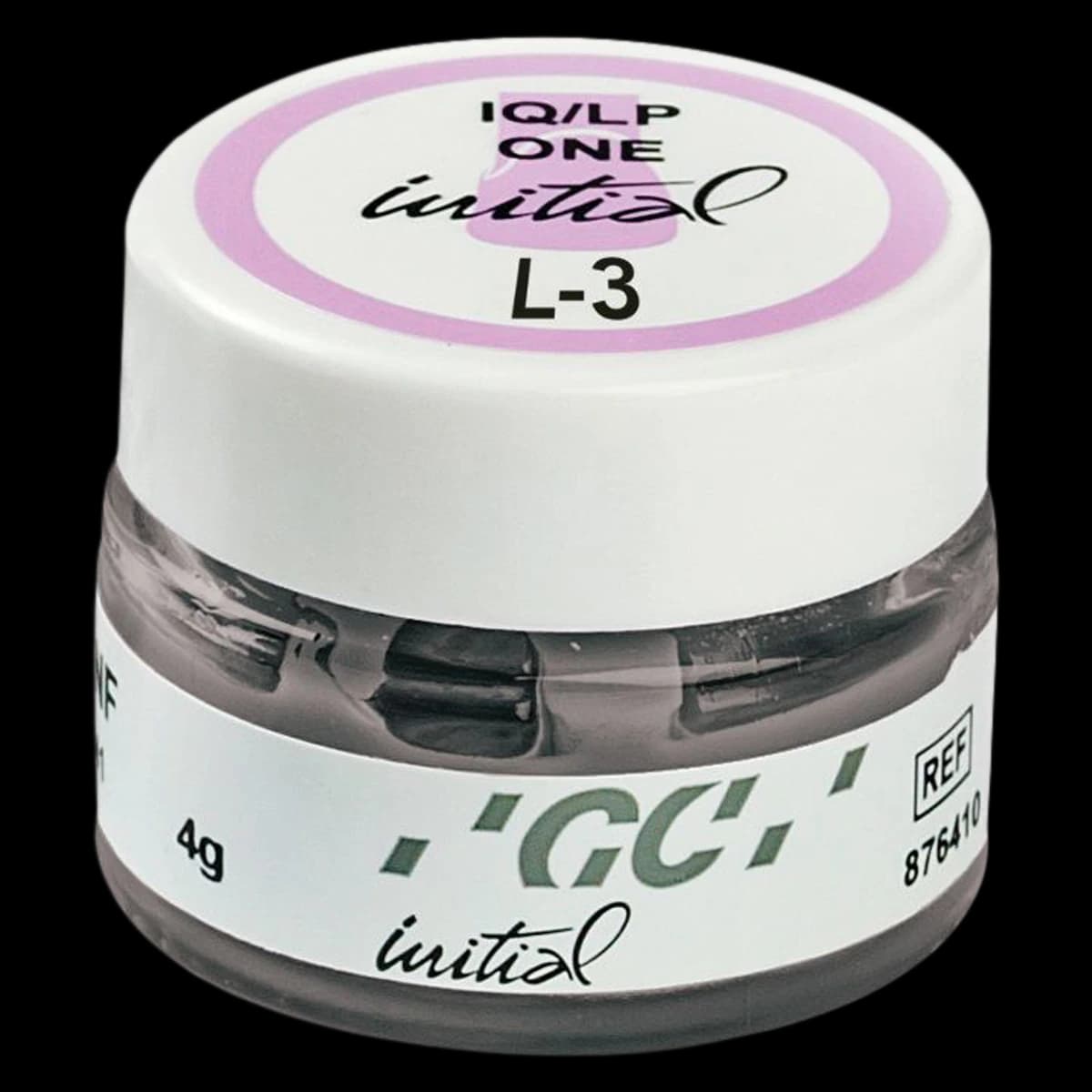 GC Initial IQ Lustre Paste ONE Enamel Effect Shade 3 (L-3), 4 g Jar - GC Initial IQ Lustre Pastes ONE Enamel Refill - Image 1