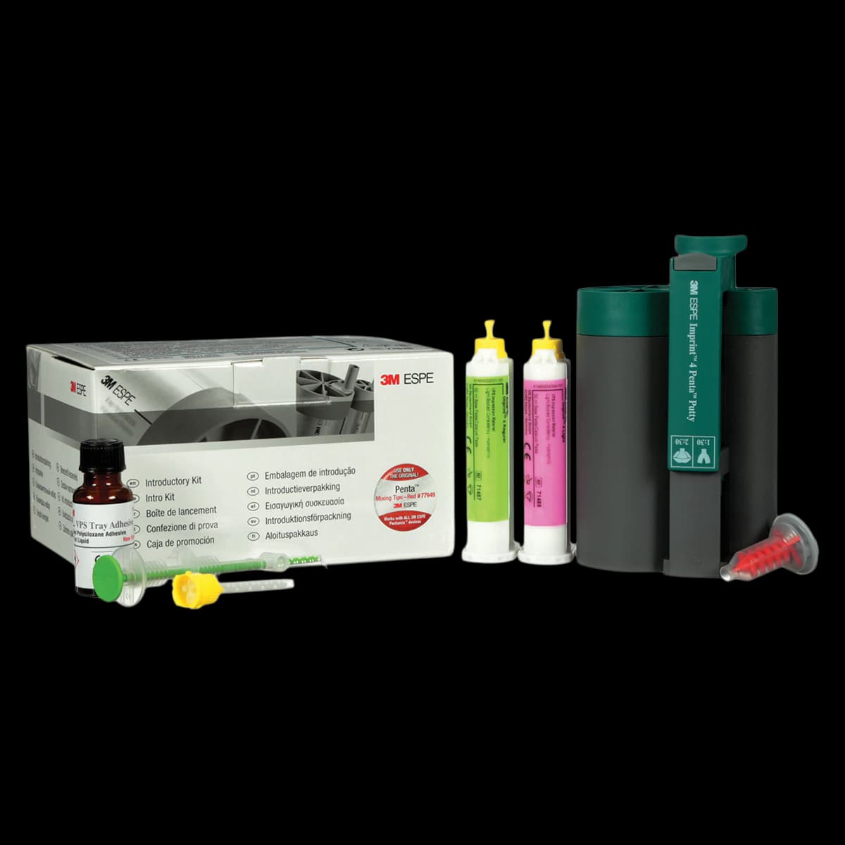 3M Imprint 4 Penta Putty VPS Impression Material Intro Kit, Regular Set, 460 mL, 71536 - Imprint 4 Penta Putty VPS Impression Material Intro Kit - Image 1