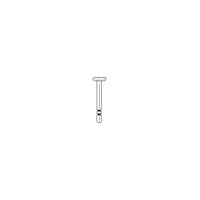 Two Striper Diamond Bur, FG, Wheel, #863, 4.7 mm, Coarse, Green, 5/Pk, 2015545 - Two Striper Diamond Burs, FG, Wheel, 863, 4.7 mm, Coarse, Green, 5/Pk, 2015545 - Image 1
