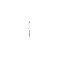 Two Striper Diamond Bur, FG, Flat-End Taper, 701.9C, Coarse, Green, 1.8 mm Major/0.9 mm Minor Diameter, 5/Pk, 2015341 - Two Striper Diamond Burs, FG, Flat-End Taper, 701.9, 1.8 mm, Coarse, Green, 5/Pk, 2015341 - Image 1