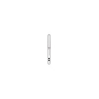 Two Striper Diamond Bur, FG, Round-End Taper, #784.10C, Coarse, Green, 2.1 mm Major/1.6 mm Minor Diameter, 5/Pk, 2015431 - Two Striper Diamond Burs, FG, Round-End Taper, 784.10, 2.1 mm, Coarse, Green, 5/Pk, 2015431 - Image 1