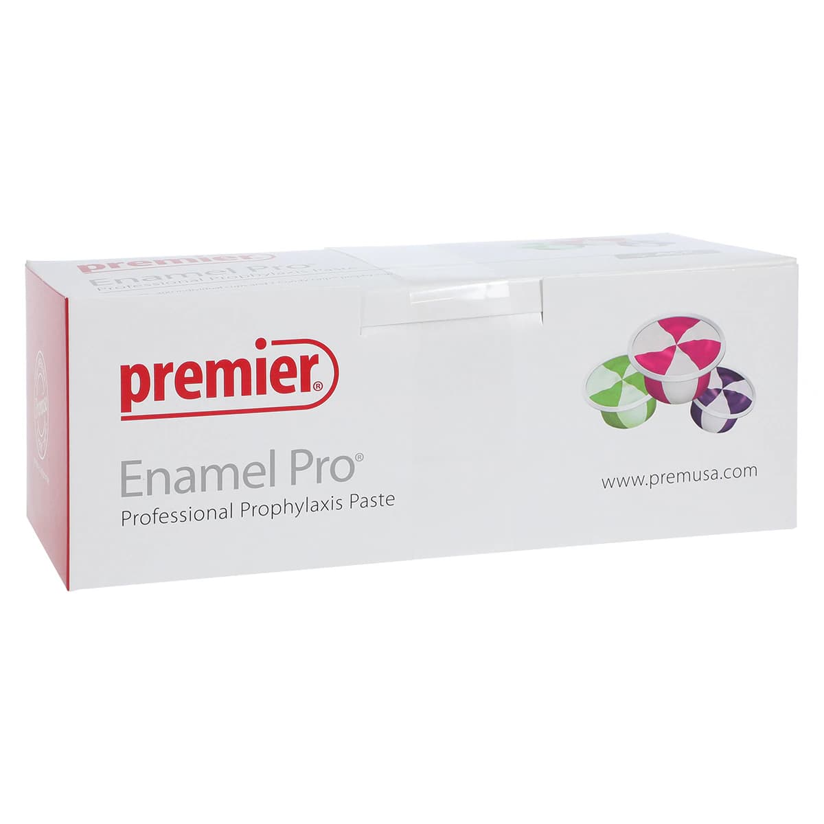 Enamel Pro® Prophy Paste, Strawberry, Medium Grit, with Fluoride and ACP, Unit Dose Cups, 200/Box, #9007608 - Enamel Pro® Prophy Paste, 200/Pkg - Strawberry, Medium, With Fluoride - Image 1