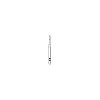 Two Striper Diamond Burs, FG, Flame, #260.3, 1.0 mm Major/0.9 mm Minor Diameter, 3.0 mm Length, Coarse, Green, 5/Pk, 2015121 - Two Striper Diamond Burs, FG, Flame, 260.3, 1.0 mm, Coarse, Green, 5/Pk, 2015121 - Image 1