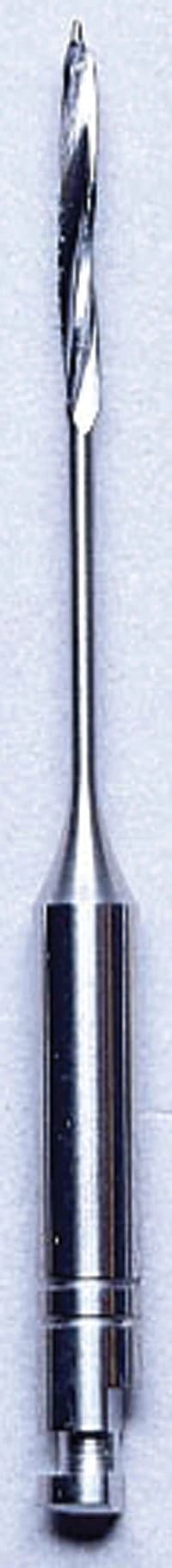 Premier Peeso Drills #2, 32mm, Right Angle Latch, Stainless Steel, 6/Pk, 9055022 - Peeso Drills #2 6/Pk - Image 1
