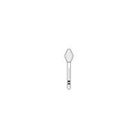 Two Striper Diamond Bur, FG, Barrel, #240, Coarse, Green, 4.8 mm Major/1.2 mm Minor Diameter, 5/Pk, 2015077 - Two Striper Diamond Burs, FG, Barrel, 240, 4.8 mm, Coarse, Green, 5/Pk, 2015077 - Image 1