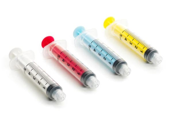 CanalPro Color Syringes, Luer Lock, 5 mL, Blue, 50/Box, 60019322 - CanalPro Color Syringes, 5ml, Blue, 50/Pk - Image 1