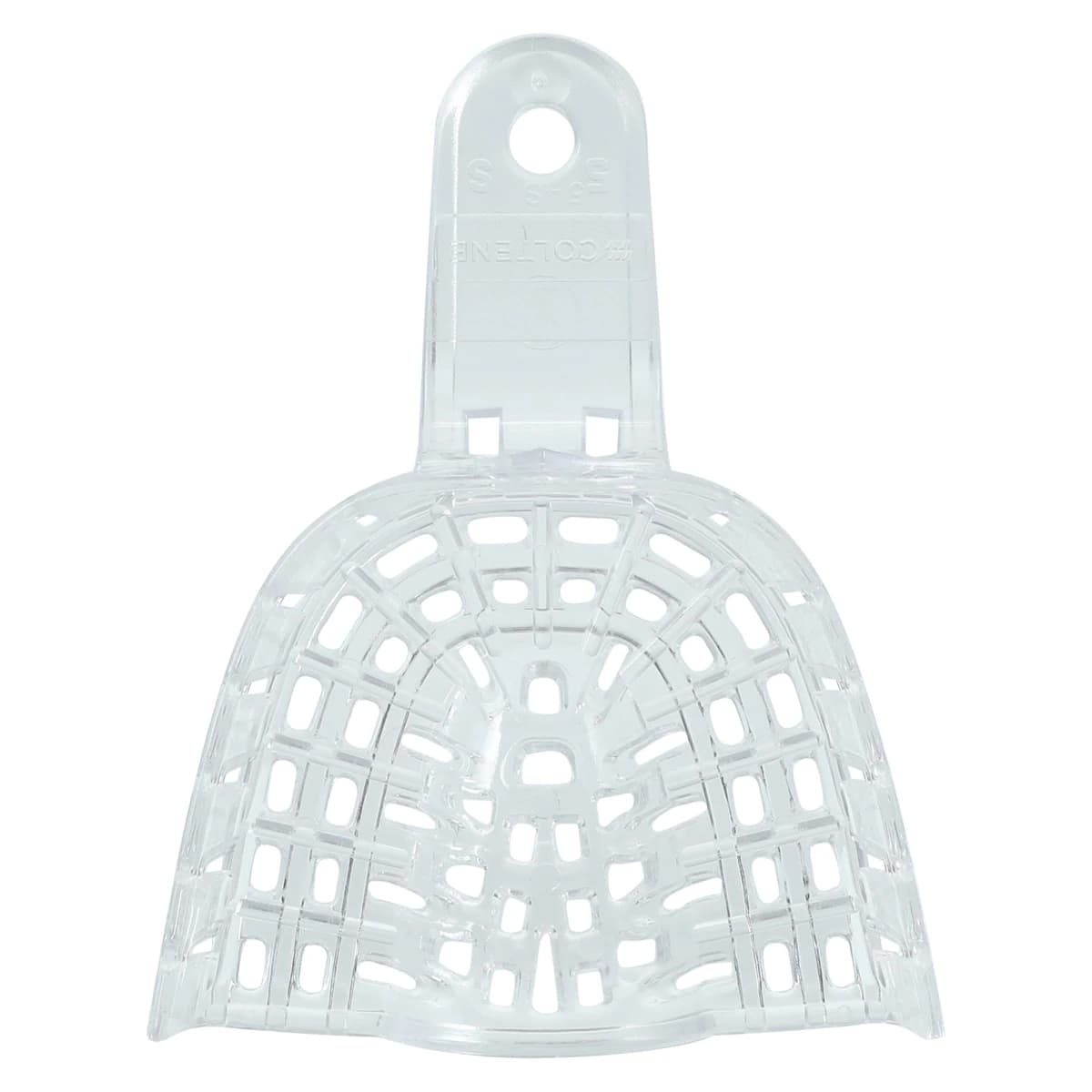 President Disposable Impression Trays, #5 Small Upper, Clear Perforated Plastic, 12/Pk, C6905 - President Impression Trays #5 Small Upper 12Pk - Image 1