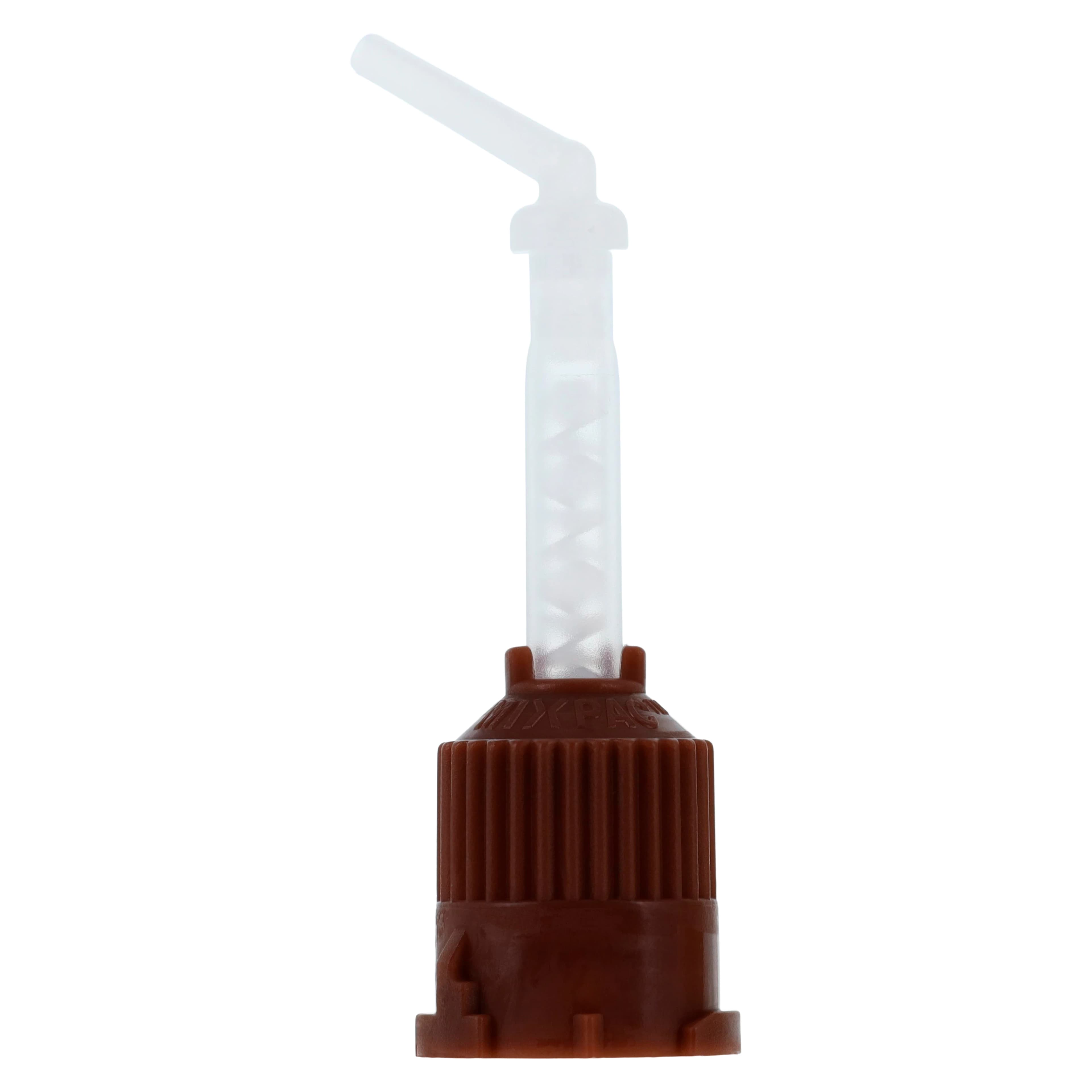 ParaCore Automix Syringe Mixing Tips, Brown, Short Fine, 1.8mm, 1:1, with Intra-Oral Tips, 40/Pk, 6759 - Paracore Mix Tips (Brown) W/ Oral Tip 1:1 40/Box C6759**use 48-8165T** - Image 1