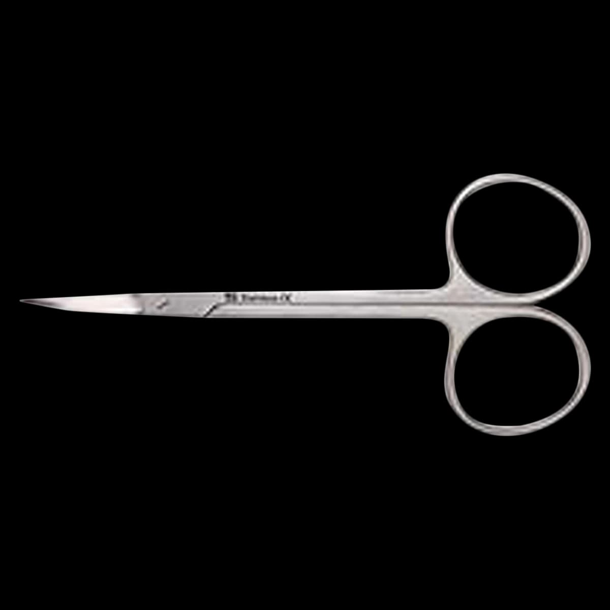 J&J Instruments Iris Scissors, 4.5" Curved, Stainless Steel, 22-1510 - Surgical Scissors – Iris 4.5" Curved - Surgical Scissors – Iris 4.5" Curved - Image 1