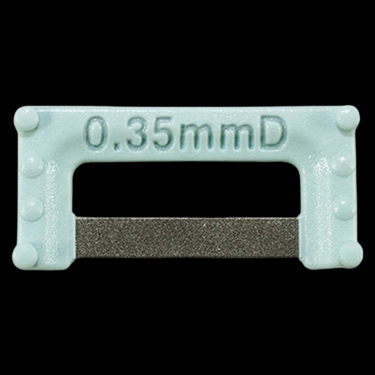 ContacEZ® IPR Plus 0.35mm Double-Sided Widener Strip, Coarse, Mint, 8/Pack - ContacEZ® IPR Plus 0.35 Double-Sided Widener Mint Pack of 8 - Image 1