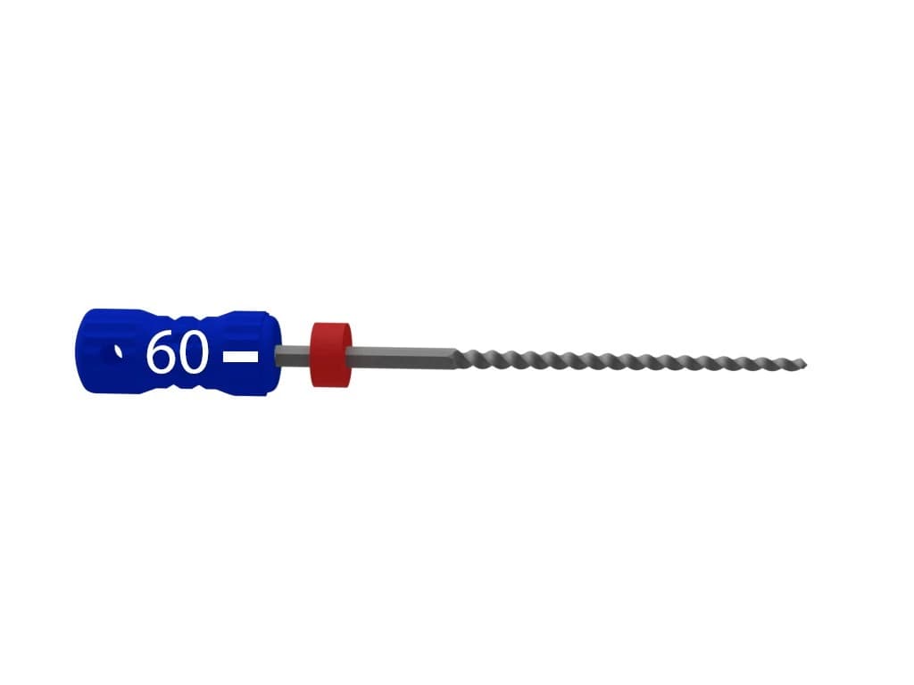 MicroMega B6 K-Files, Size #60, 31 mm, 0.02 Taper, Sterile, 6/Pkg, 60029755 - MicroMega B6 K-Files n060 L31 Sterile Pack of 6 - Image 1