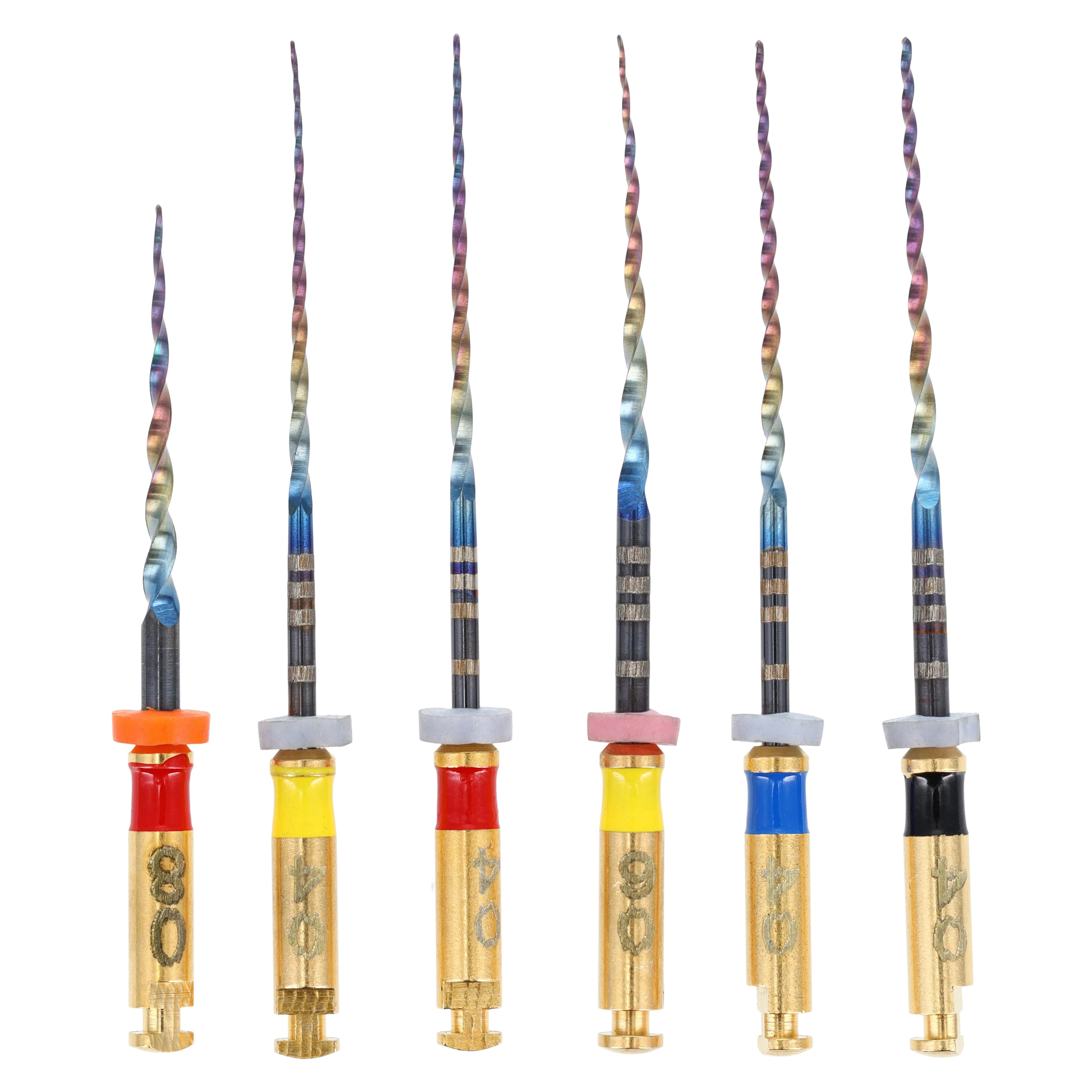 HyFlex CM Controlled Memory NiTi Rotary Files, Assorted, 25 mm, Sterile, 6/Pkg, SBH825ASST - Sterile HyFlex® CM Files Assorted 25mm Pack of 6 - Image 1