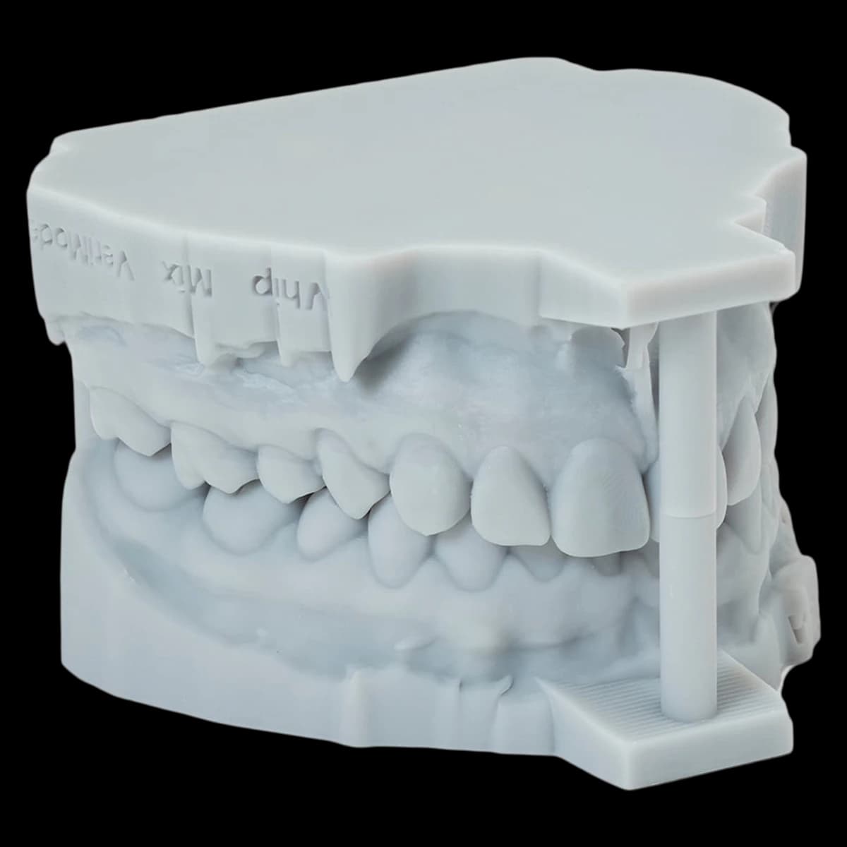 Whip Mix VeriMODEL OS Grey 3D Printing Resin, 1 kg (910 mL) Bottle, #71176 - VeriMODEL Grey Resin - Image 1