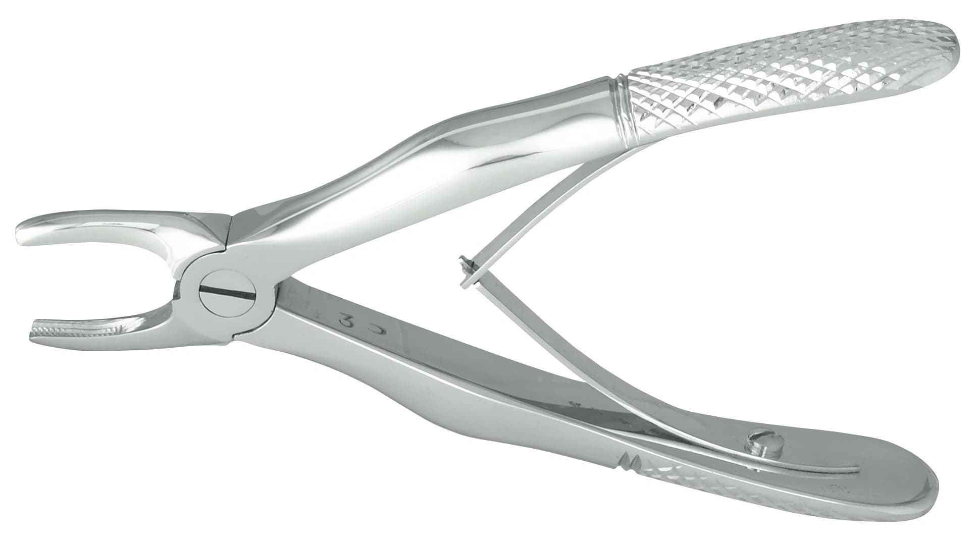 Nordent #137 Klein English Pattern Pedodontic Extraction Forceps, Upper Incisors, Stainless Steel, 1/Pk - Extraction Forceps - Upper - Upper Incisors Pedodontic English Pattern Klein #137 - Image 1