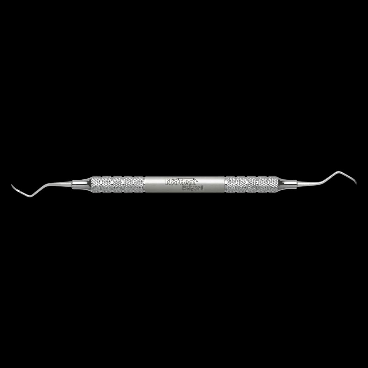 Relyant Universal Curette, McCall #13S-14S, Double-Ended, Relyant #6 Handle, Stainless Steel, VSCM13S-14S - Relyant® Universal Curettes - McCall #13S-14S - Relyant® #6 - Image 1