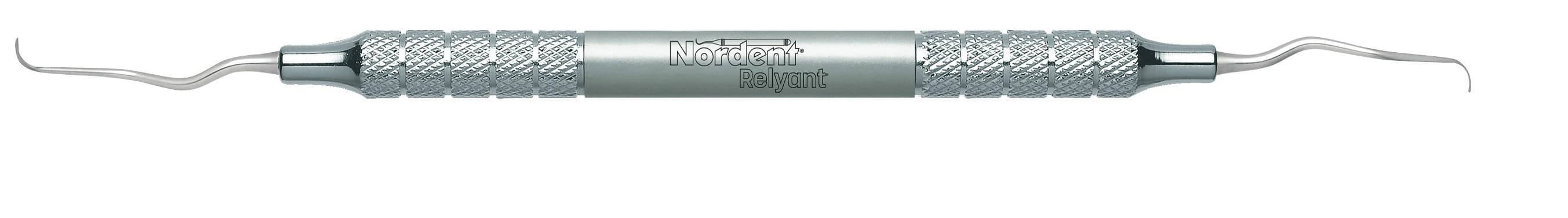 Relyant Gracey Curette #13-14 Mini Blade / Long Reach, Double-Ended, Relyant #6 Handle, Stainless Steel, VSCGR13-14ML - Relyant® Gracey Curettes - #13-14 Mini Blade/Long Reach - Relyant® #6 - Image 1