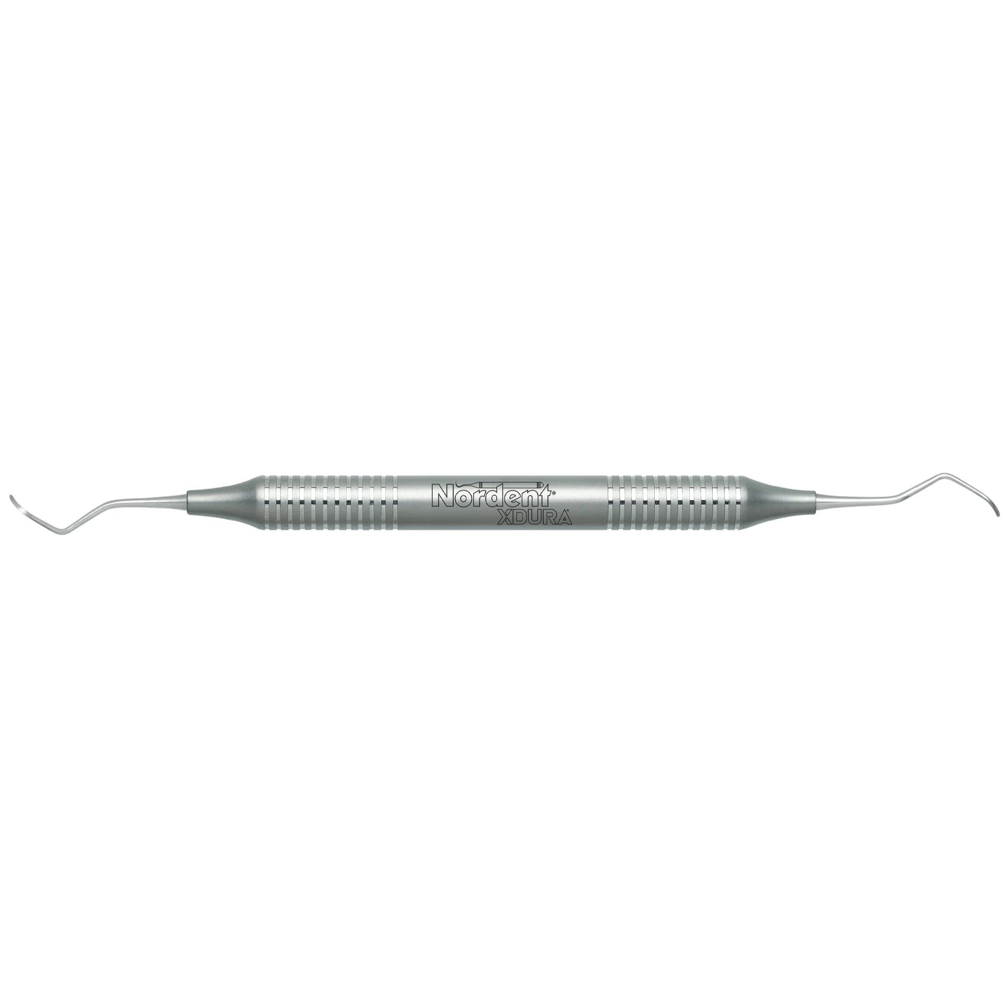 Nordent XDURA Barnhart #5-6 Double-End Universal Curette, DuraLite Round Handle, Stainless Steel, RENSBH5-6 - Barnhart 5-6 XDURA - Image 1
