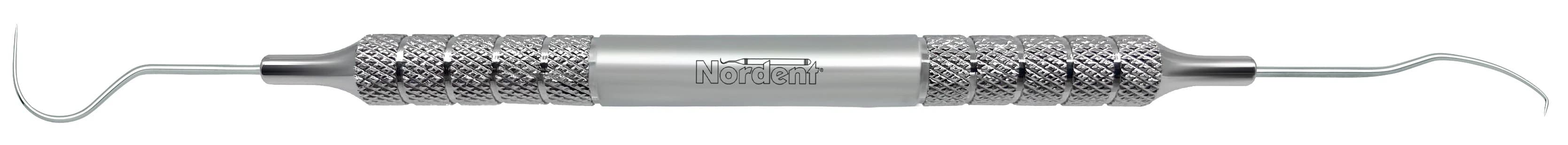 Nordent Explorer DE #5, Double-Ended, Medium Round Handle, Stainless Steel, REX5 - Explorers - Double-Ended - #5 - Medium Round - Image 1