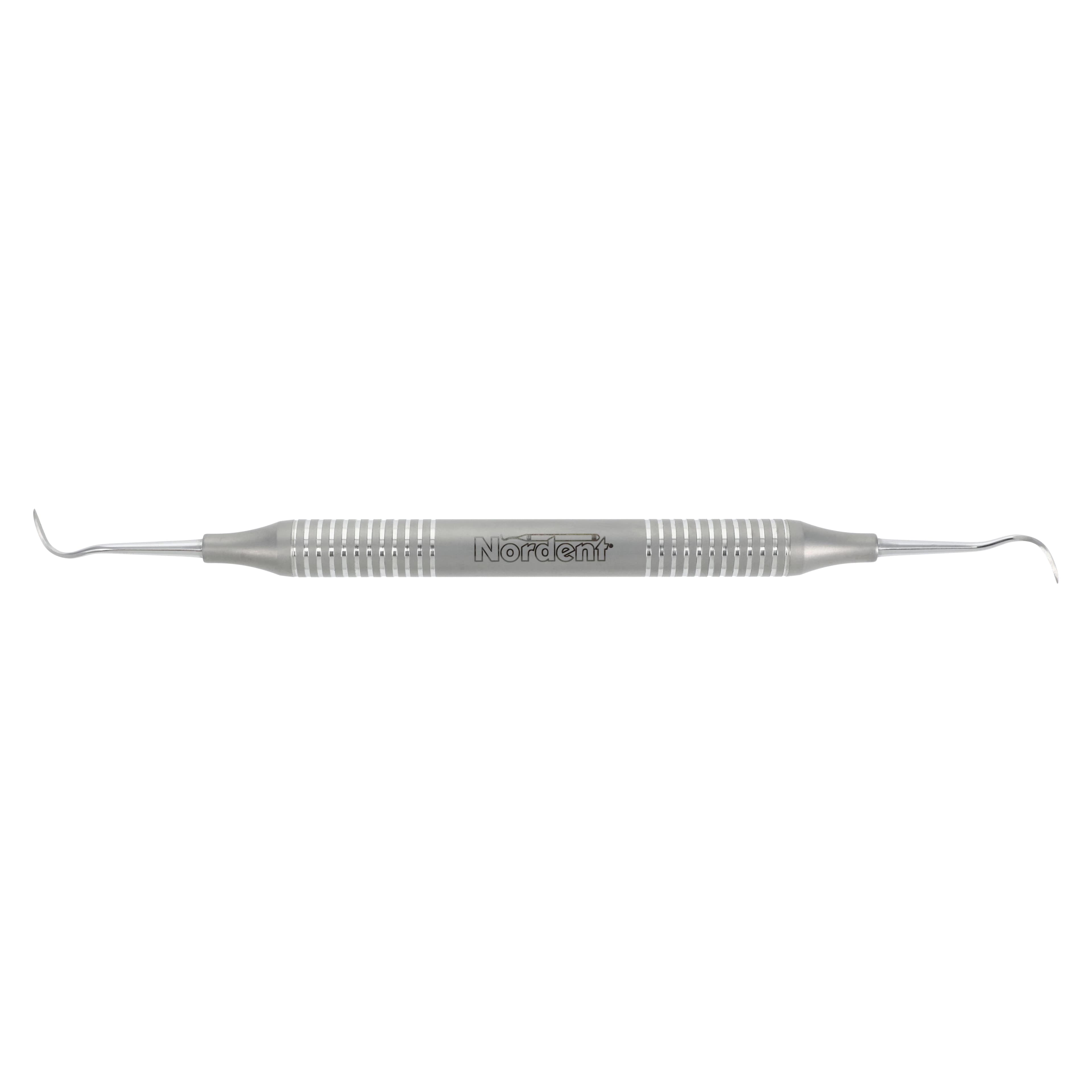 Nordent Classic Scaler DE Universal Sickle Offset #4, DuraLite® Round Handle, Double-Ended, 1 Each - Classic Scaler DE Universal Sickle Offset #4 DuraLite® Round Handle - Image 1