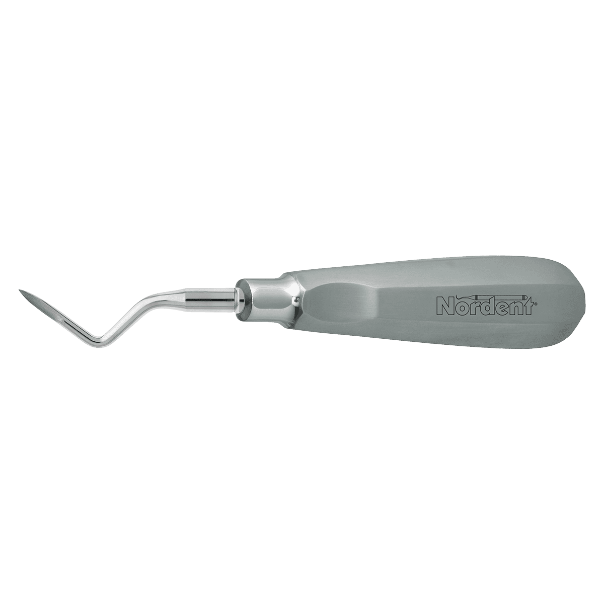 Nordent Miller Apexo #4 Left Surgical Elevator, Single End, Stainless Steel, 201 Handle - Surgical Elevator – # 4, Miller Apexo, Left, Single End - Surgical Elevator – # 4, Miller Apexo, Left, Single End - Image 1
