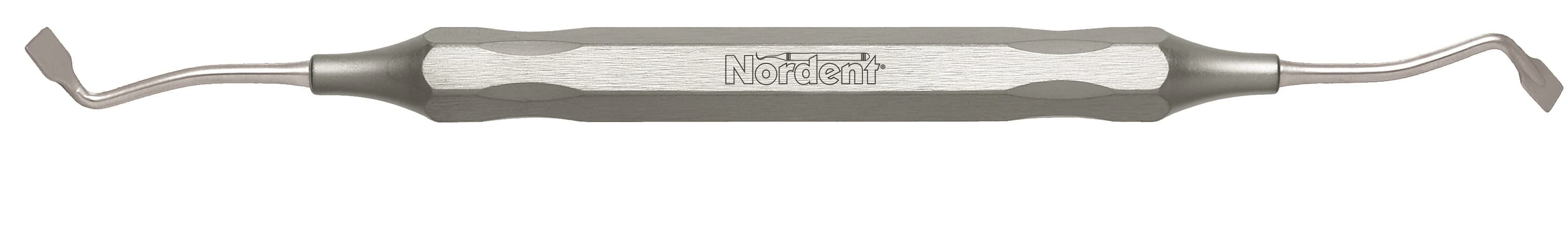 Nordent #134 Double-Ended Crown Remover, DuraLite Hexagonal Handle, 45° Offset Blades, 1/Pk, CRN134 - Crown Removers, # 134, DuraLite Hexagonal, 1/Pk, CRN134 - Image 1