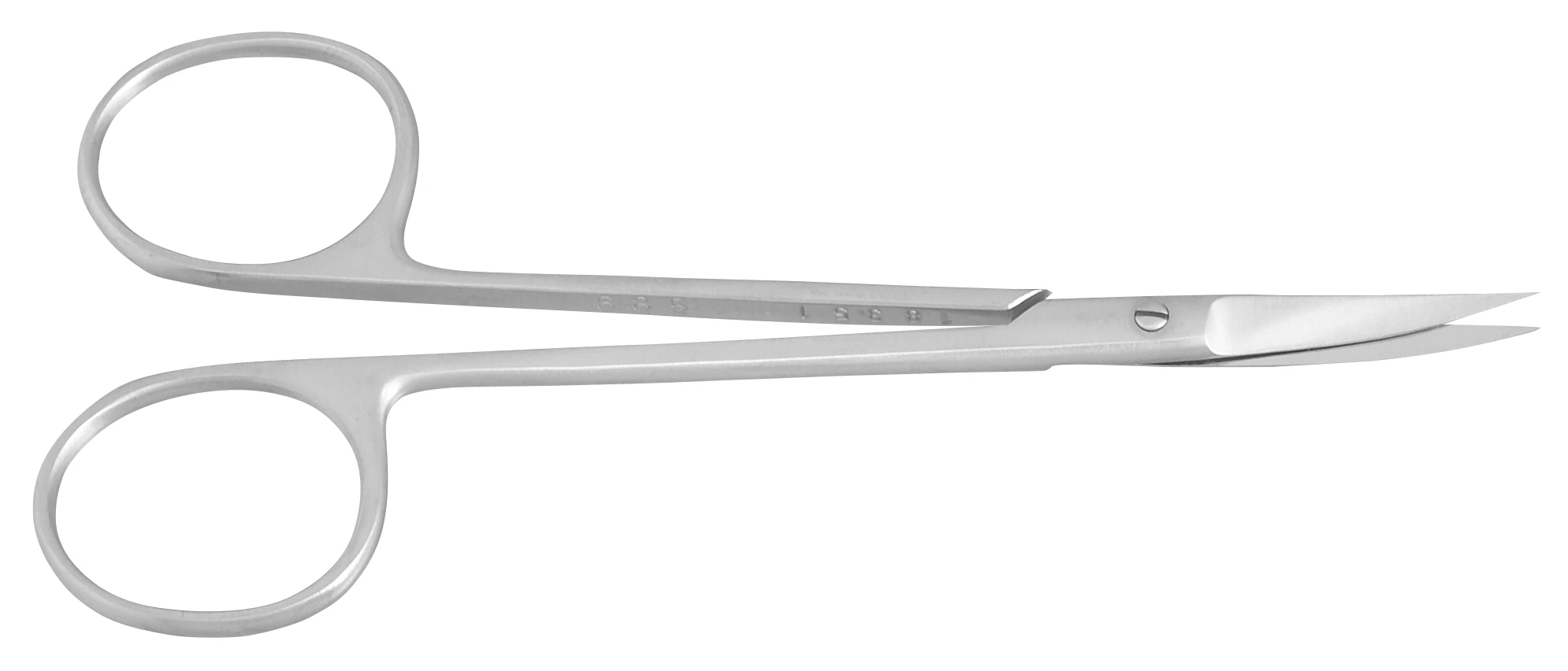 Nordent #302 Iris Curved Surgical Scissors, Stainless Steel, 4-1/2" (115 mm), S302 - Surgical Scissors – 302 Iris - Surgical Scissors – 302 Iris - Image 1