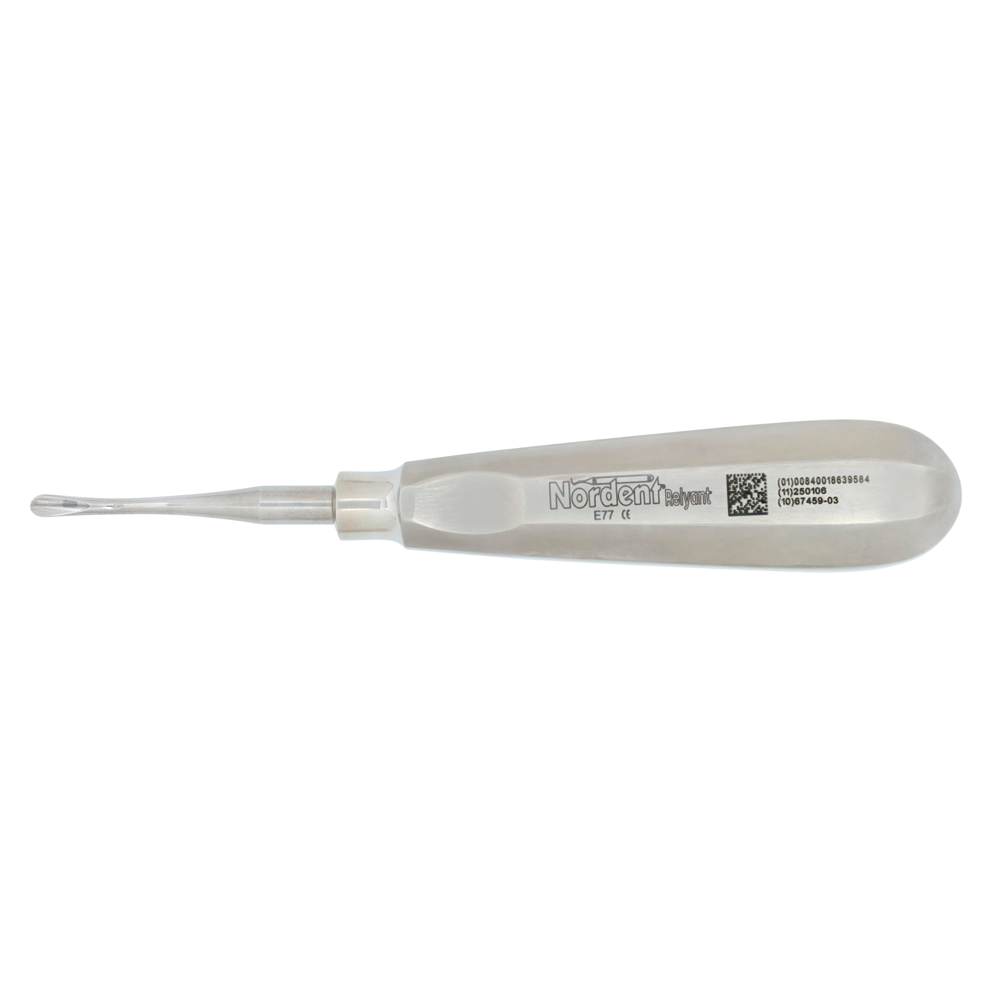 Nordent Elevator #77 Single-End Surgical Instrument, Stainless Steel, Each, 201 - Elevators - #77 - 201 - Image 1
