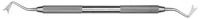 Hu-Friedy Gingival Retractor #1 Meinershagen Double End, #41 Round Handle, Each, GRM1 - Gingival Retractor 1 Meinershagen Double End # 41 Round Handle Each - Image 1