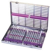 Hu-Friedy IMS Signature Series Large 12-Instrument Cassette with Accessory Area, Red, IM4120 - Red Large Signature Series® 12 Instrument Cassette with Accessory Area - Image 1