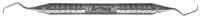Hu-Friedy After Five Gracey Curette 7/8, Double End, #6 Satin Steel Handle, SRPG7/86 - After-Five® Gracey Curettes - 7/8 - #6 Satin Steel® - Image 1