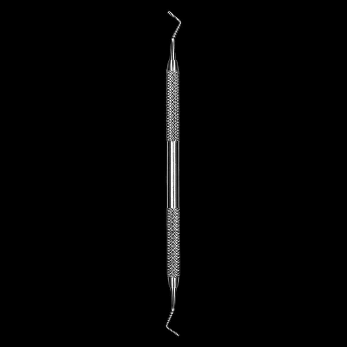 Hu-Friedy Plugger Amalgam 0/1 DE Serrated #6 Satin Steel Handle, PLG0/16 - Plugger Amalgam 0/1 DE Serrated #6 Handle, PLG0/16 - Image 1