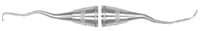 Hu-Friedy After Five Gracey Curette 12/13, #6 Satin Steel Handle, Double-Ended, SRPG12/136 - After-Five® Gracey Curettes - 12/13 - #6 Satin Steel® - Image 1