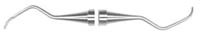 Hu-Friedy Columbia 4R/4L Universal Curette, Double-Ended, #2 Octagonal Handle, SC4R/4L - Universal Curettes - Columbia - 4R/4L Posterior - #2 Octagon - Image 1