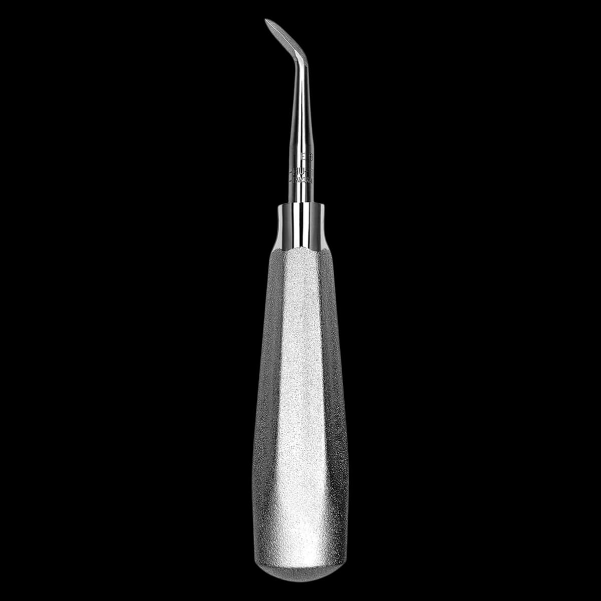 Hu-Friedy #8 Crane Pick Elevator, #510 Large Tapered Hexagon Handle, Single End, E8 - Elevator Crane Pick #8 hdl #510, E8 - Image 1