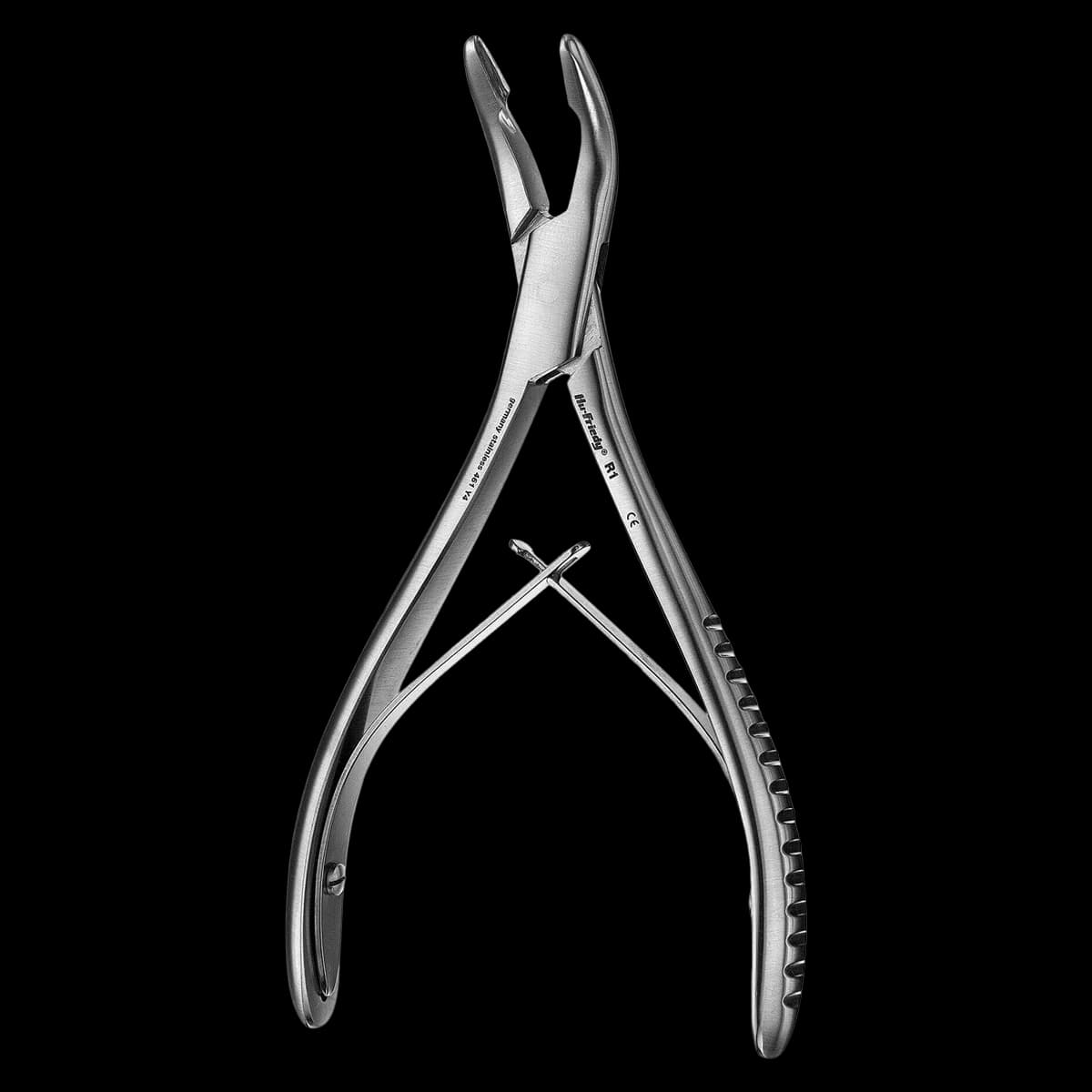Hu-Friedy #1 Rongeur, End-Cutting, 6.5" (16.5 cm), Stainless Steel, 4.0 mm, Single Instrument - Rongeurs - 1 Hu-Friedy - Image 1