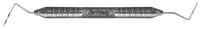 Hu-Friedy Qulix Color-Coded Double-Ended Periodontal Probe CP12/Thin Williams (1-2-3-5-7-8-9-10), #6 Satin Steel Handle, PCP12/QOW6 - Qulix™ Color-Coded Probes - Double-Ended - CP12/Thin Williams (1-2-3-5-7-8-9-10) - #6 Satin Steel® - Image 1