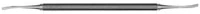 Hu-Friedy TG Periodontal Bone Chisel, Double End, 3.3mm, #2 Octagonal Handle, CTG - TG Periodontal Chisel DE #2 Handle - Image 1