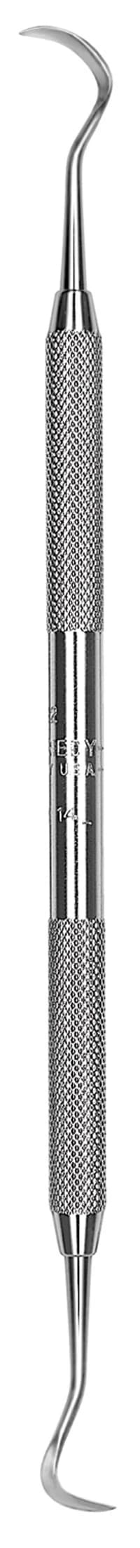 Hu-Friedy Gold Foil Knife, Double-Ended, #14L, #41 Round Handle, GK14L - Gold Foil Knife, Double-Ended, 14L, GK14L - Image 1