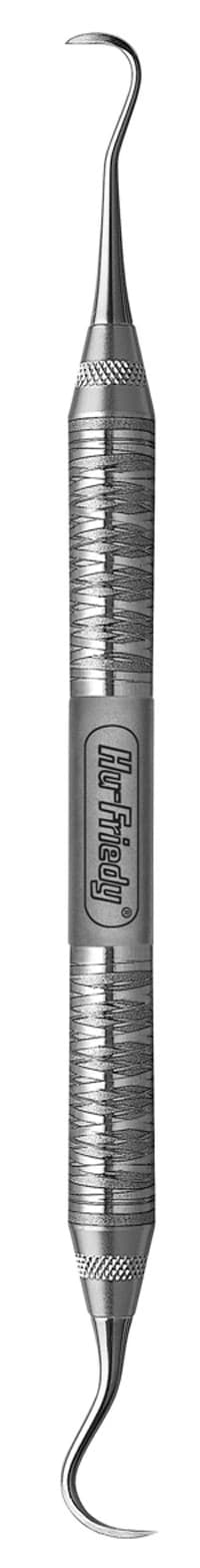 Hu-Friedy Sickle Scaler H5/U15, Double-End, #2 Octagon Handle, EverEdge 2.0, SH5/U15 - Scalers - H5/U15 - #2 Octagon - Image 1