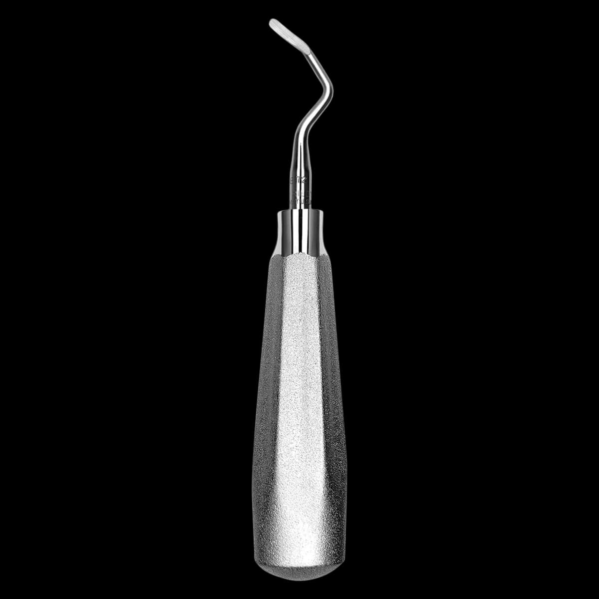 Hu-Friedy #72 Miller Apexo Surgical Elevator, #510 Large Tapered Hexagonal Handle, Single End, Stainless Steel, E72 - Surgical Elevators – 72, Miller Apexo, Large Tapered Hexagonal Handle, Single End - Surgical Elevators – 72, Miller Apexo, Large Tapered Hexagonal Handle, Single End - Image 1