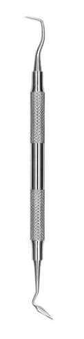 Hu-Friedy GF-7 Goldman-Fox Periodontal Knife DE, #6 Satin Steel Handle, KGF76 - Periodontal Knives DE GF-7 Goldman-Fox #6 Handle - Image 1