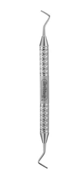 Hu-Friedy DE Hatchet, 14/14-0, Double Ended, #9 Handle, CP14/14-09 - -14/14-0 DE Hatchet (15-10-16) #9 Handle - Image 1