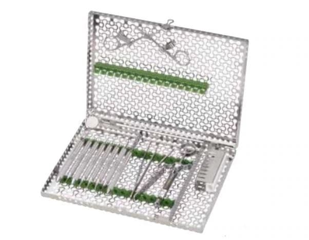 Hu-Friedy IMS Infinity Series Oral Surgery Cassette, White, 14.5" x 1.25" x 8", IMNOS2 - IMS® Infinity Series™ Cassettes – Oral Surgery Cassette, 14.5" x 1.25" x 8" - White - Image 1